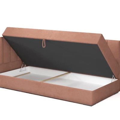 Tagesbett mit Stauraum 90x200 ALAMO 3 - grün