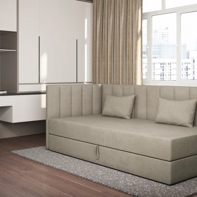 Tagesbett mit Stauraum 90x200 ALAMO 3 - sand