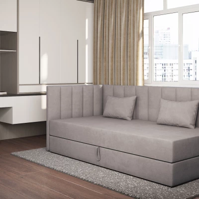Tagesbett mit Stauraum 90x200 ALAMO 3 - grau
