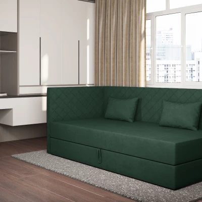 Tagesbett mit Stauraum 90x200 ALAMO 4 - grün