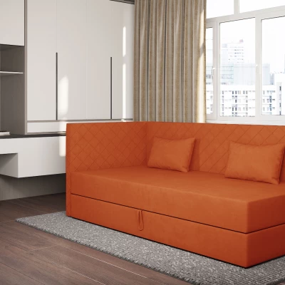 Tagesbett mit Stauraum 90x200 ALAMO 4 - orange
