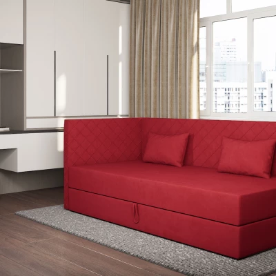 Tagesbett mit Stauraum 90x200 ALAMO 4 - rot