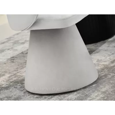 Drehbarer Esszimmerstuhl FARAH - grau
