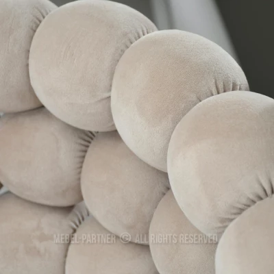 Designer-Esszimmerstuhl NAHIDA - Beige / Grau