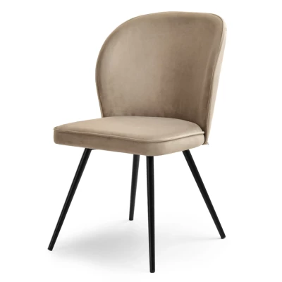 Esszimmerstuhl LUKANA - beige / schwarz
