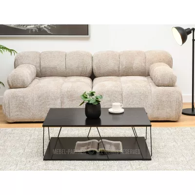 Designer Couchtisch MATTEO - schwarz