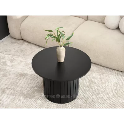 Runder Couchtisch KATO - schwarz