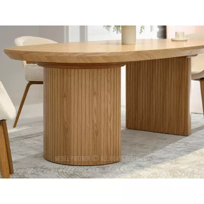 Ovaler Ausziehtisch 200(300)x110 ANTOS - Eiche