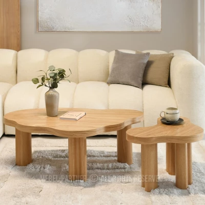 Kleiner Couchtisch ZEVO - Eiche