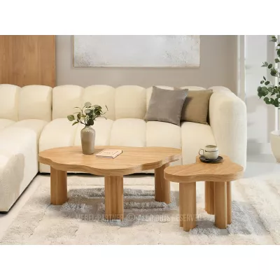 Kleiner Couchtisch ZEVO - Eiche