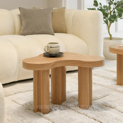 Kleiner Couchtisch ZEVO - Eiche