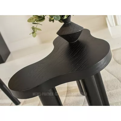 Kleiner Couchtisch ZEVO - schwarz