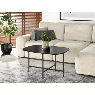 Minimalistischer Couchtisch RAEL - schwarz
