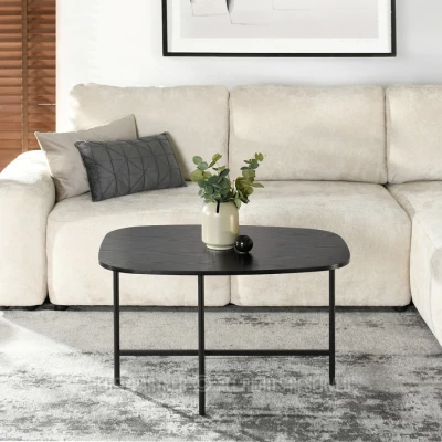 Minimalistischer Couchtisch RAEL - schwarz