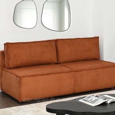 GERALD Schlafsofa - Kupfer