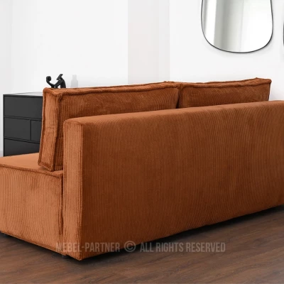 GERALD Schlafsofa - Kupfer