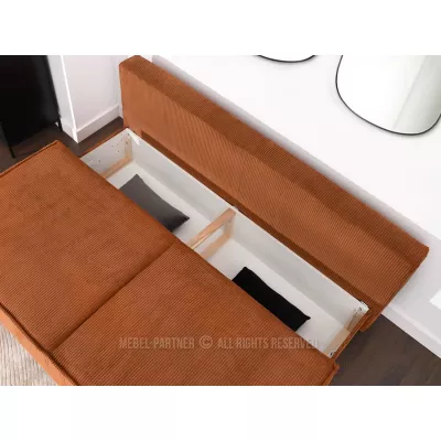 GERALD Schlafsofa - Kupfer