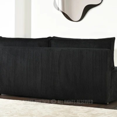 GERALD Schlafsofa - schwarz