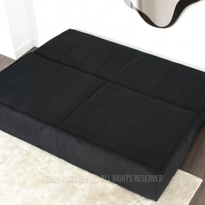 GERALD Schlafsofa - schwarz