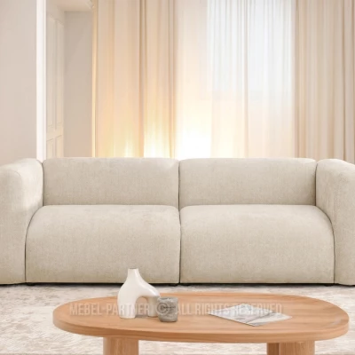 Dreisitzer-Sofa BIANCA - beige