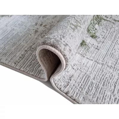 Rechteckiger Teppich 180x260 cm STEFANO - creme / grün