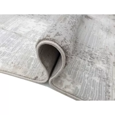 Rechteckiger Teppich 240x330 cm STEFANO abstrakt - beige/gold