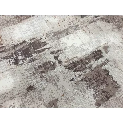 Rechteckiger Teppich 240x330 cm STEFANO abstrakt - beige/gold
