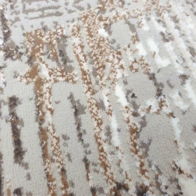Rechteckiger Einzelteppich 200x290 cm STEFANO - beige / gold