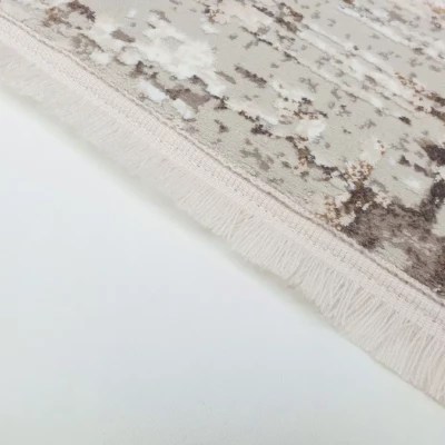 Rechteckiger Einzelteppich 200x290 cm STEFANO - beige / gold