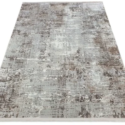 Rechteckiger Einzelteppich 80x150 cm STEFANO - beige / gold