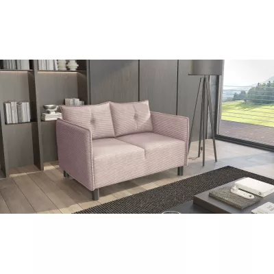 Zweisitzer-Sofa MAELLA – hellrosa