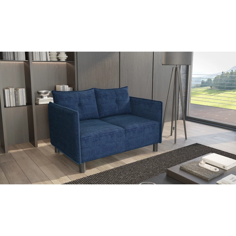 Zweisitzer-Sofa MAELLA - blau