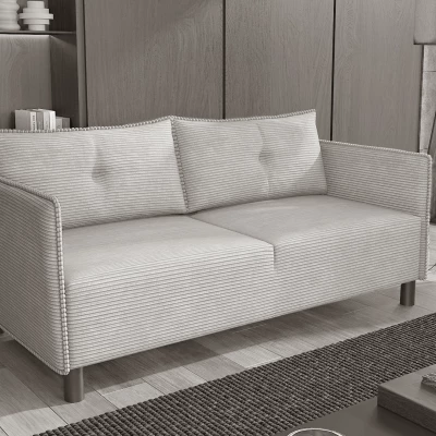 Dreisitzer-Sofa MAELLA - hellgrau