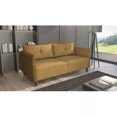 Dreisitzer-Sofa MAELLA - Senfgelb