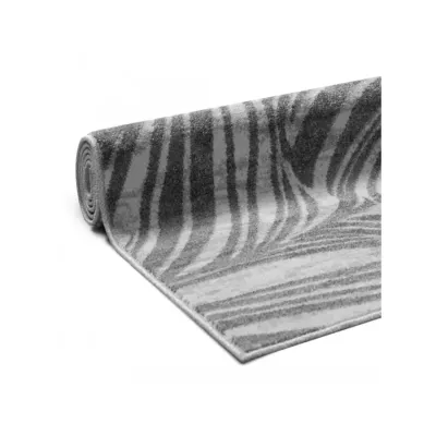 Moderner Teppich 240x330 cm ADALBERTO - grau