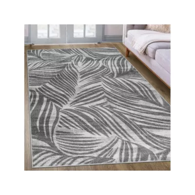 Moderner Teppich 240x330 cm ADALBERTO - grau