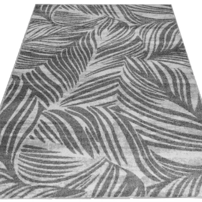 Moderner Teppich 240x330 cm ADALBERTO - grau