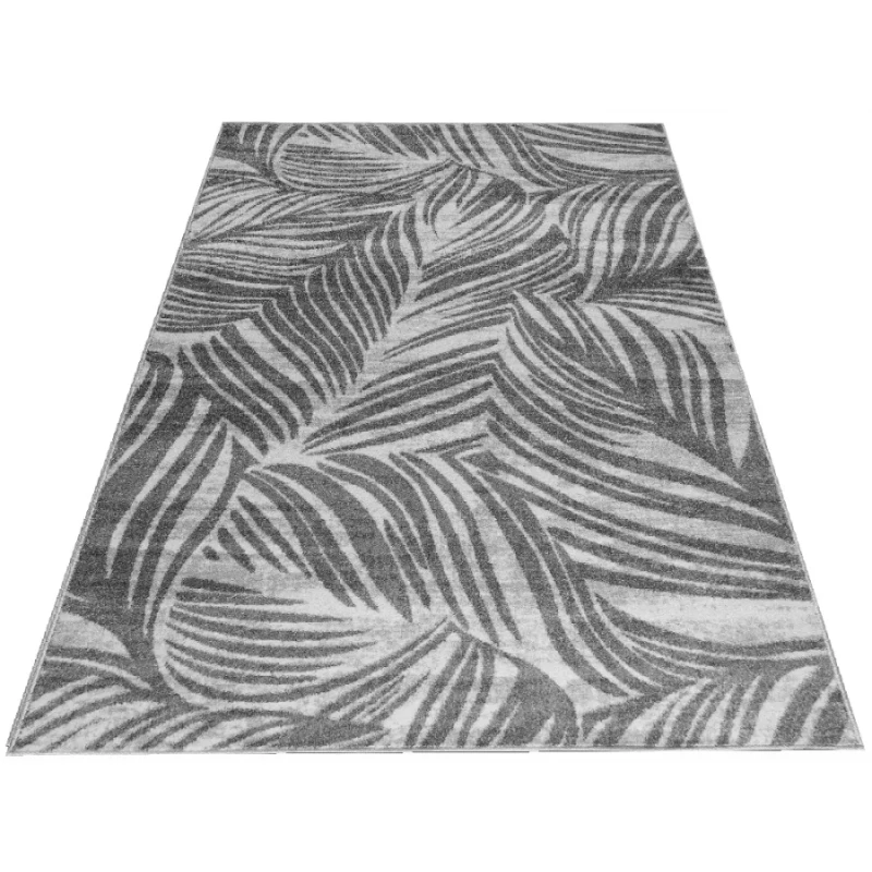 Moderner Teppich 240x330 cm ADALBERTO - grau