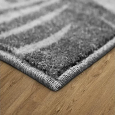 Moderner Teppich 200x290 cm ADALBERTO - grau