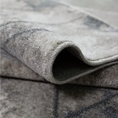 Rechteckiger Teppich 60x100 cm ADALBERTO - beige