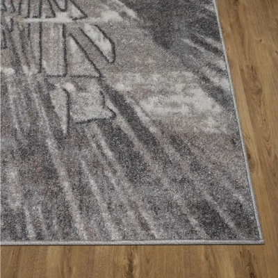 Abstrakter Teppich 240x330 cm ADALBERTO - beige