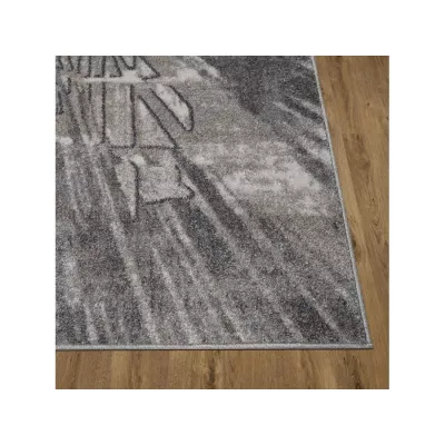 Abstrakter Stückteppich 200x290 cm ADALBERTO - beige