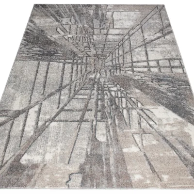 Abstrakter Stückteppich 200x290 cm ADALBERTO - beige