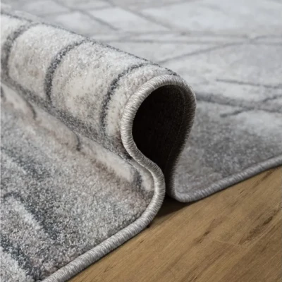 Abstrakter Stückteppich 200x290 cm ADALBERTO - beige
