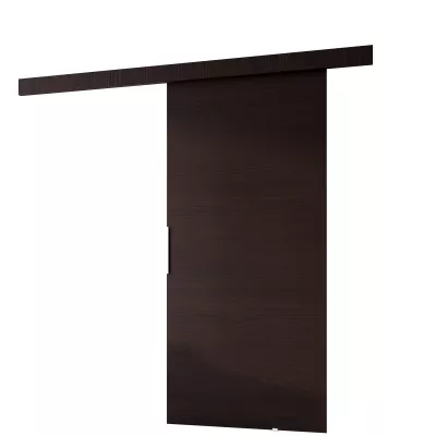 Schiebetür an der Wand BARRET 1 - 106 cm, Wenge