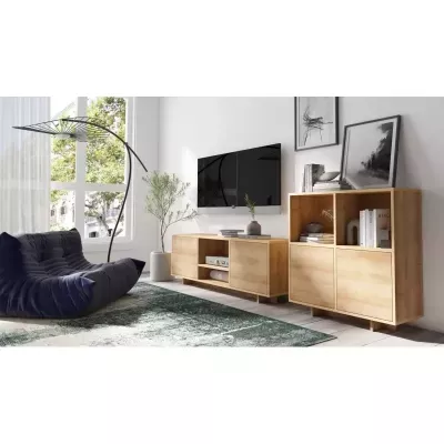 CHASKA Kombi-Kommode – Riviera-Eiche