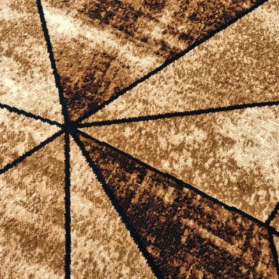 Geometrischer Stückteppich 50x90 cm LUKEN - beige