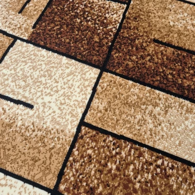 Moderner Stückteppich 50x90 cm LUKEN - beige
