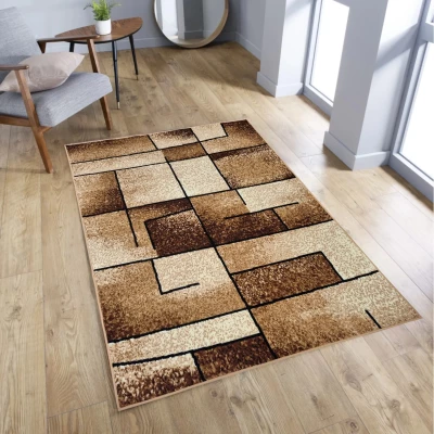 Moderner Stückteppich 50x90 cm LUKEN - beige