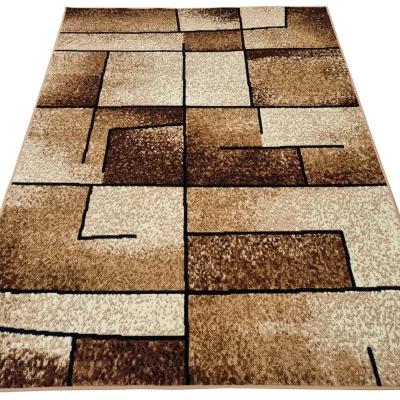 Moderner Stückteppich 50x90 cm LUKEN - beige